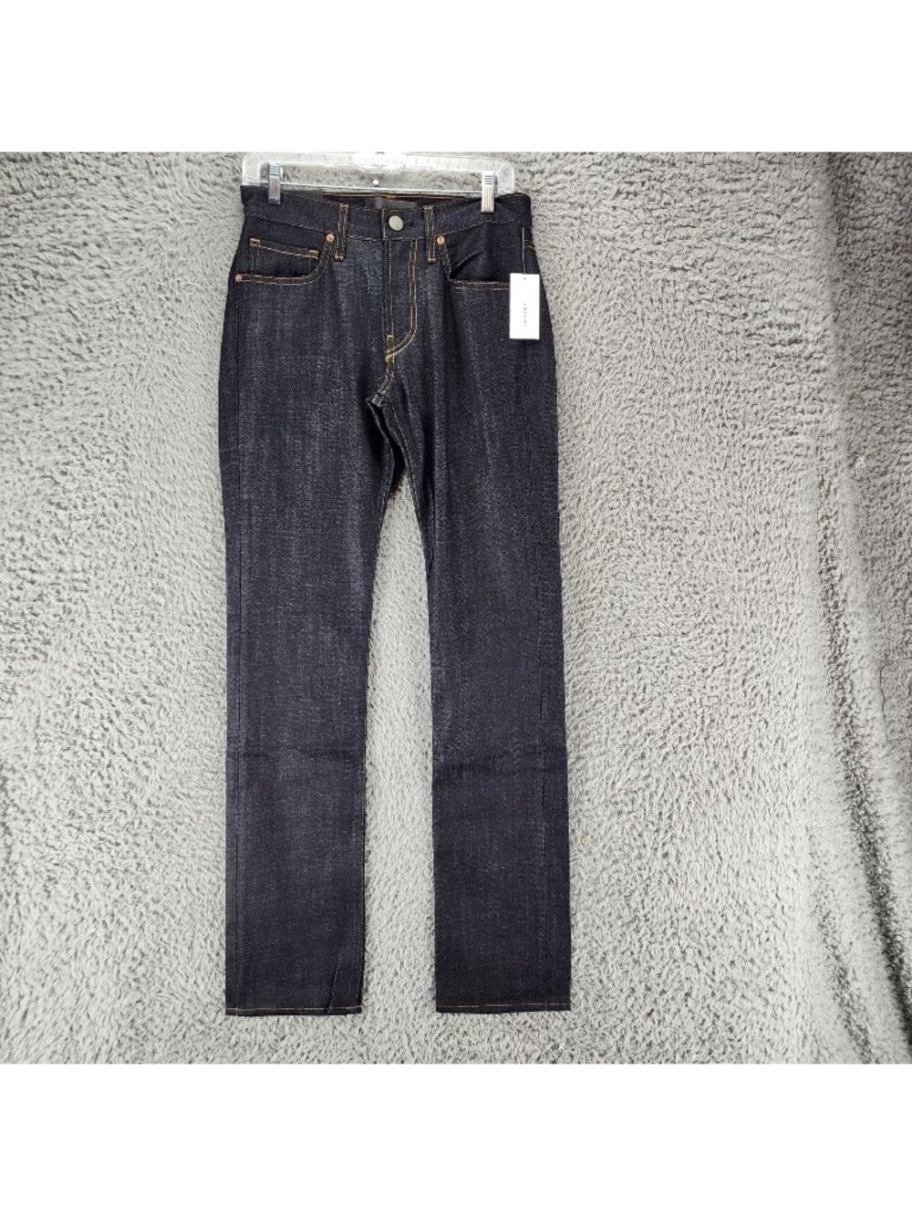 J Brand Jeans Mens 29x34 Raw Dark Blue Kane 100% Cotton Straight Fit *NWT*